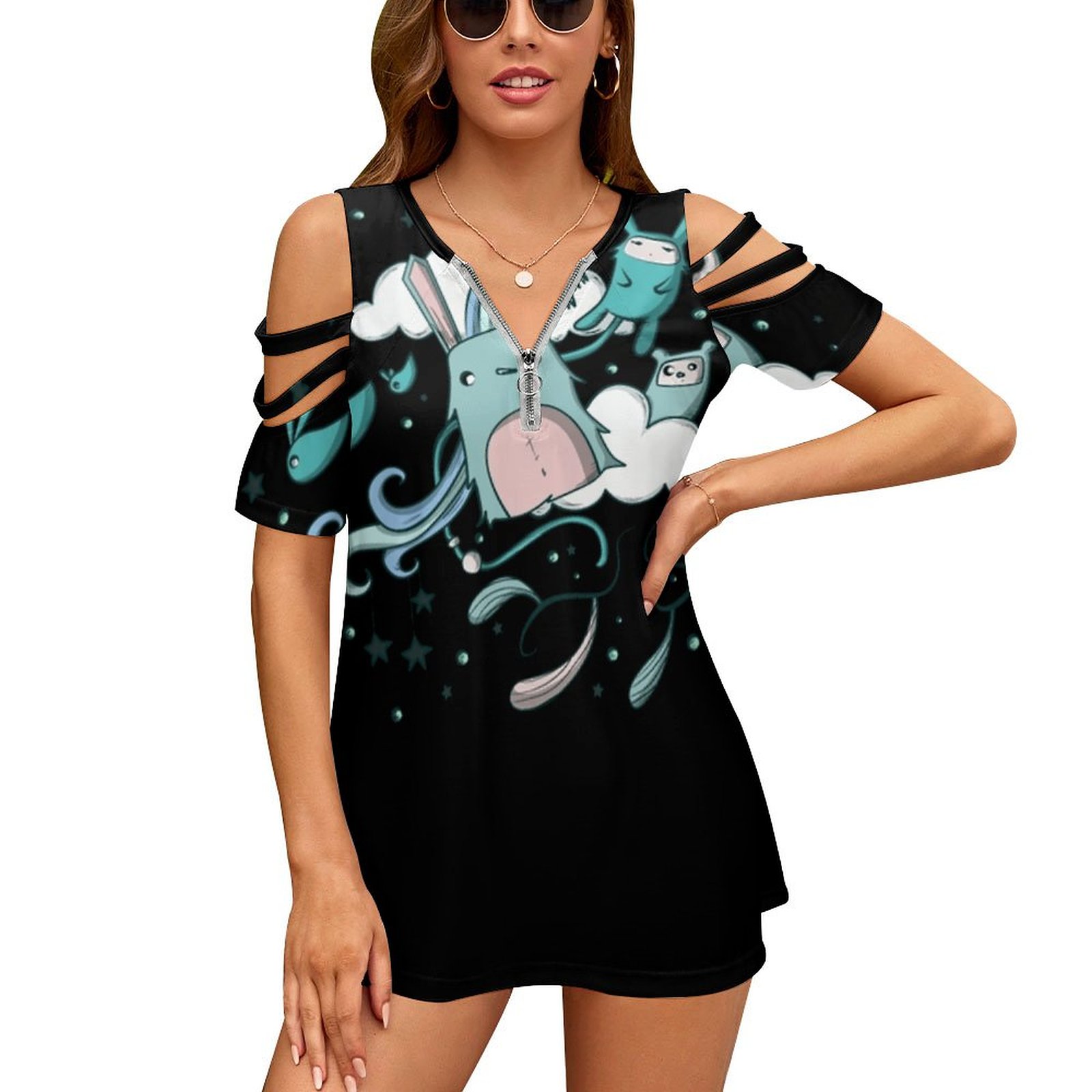 Women Accessories Vector - Женские футболки с принтом Little Dreams