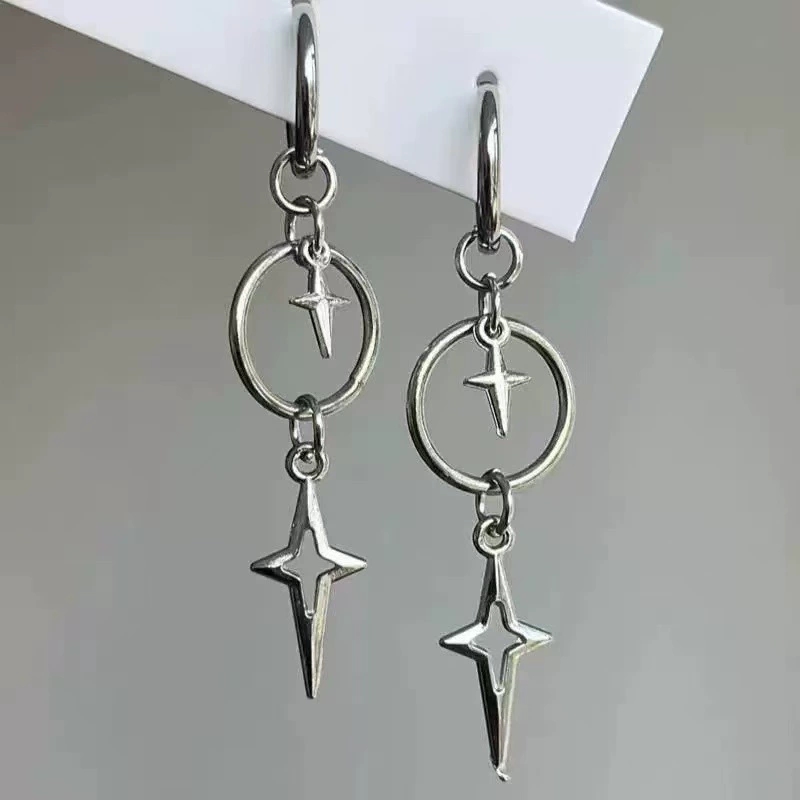 Women'S Accessories In The 90S - Персонализированные серьги-подвески в стиле панк с