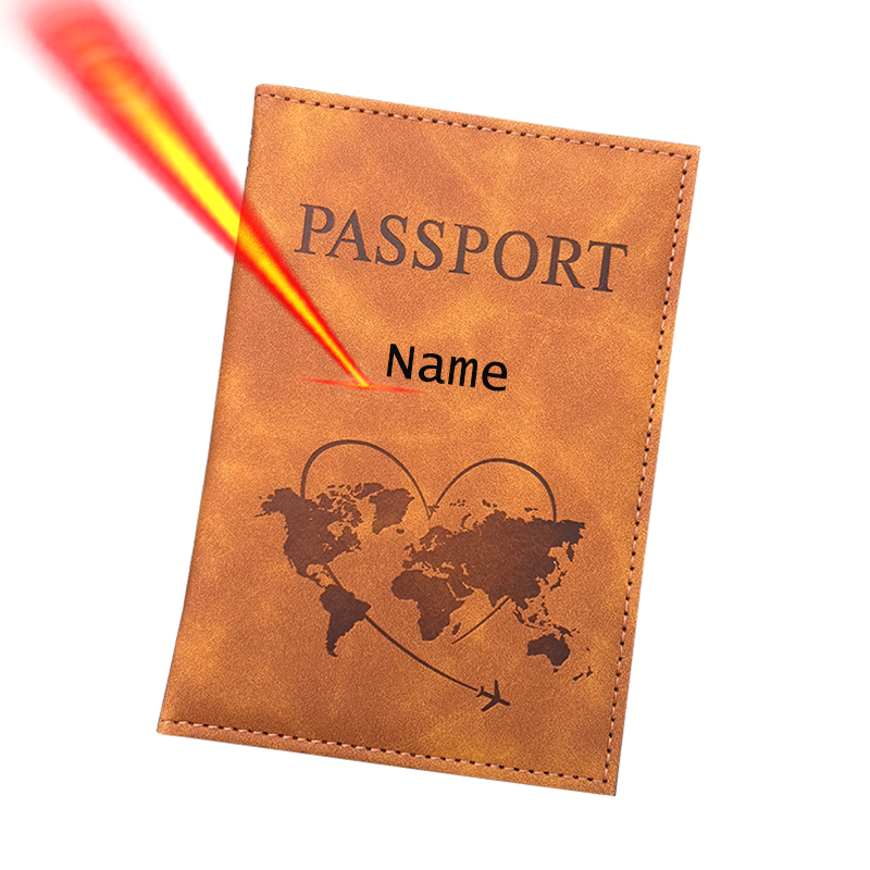 Women'S Accessories Wallet - Персонализированный имя, держатель для паспорта, дорожный