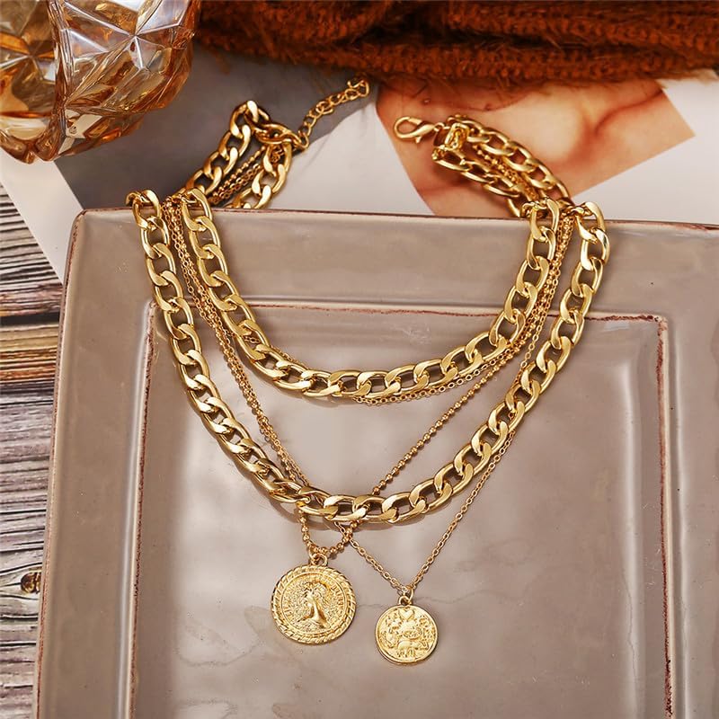 Многослойное золотое ожерелье  – обзор и цена Women'S Accessories In The 90S