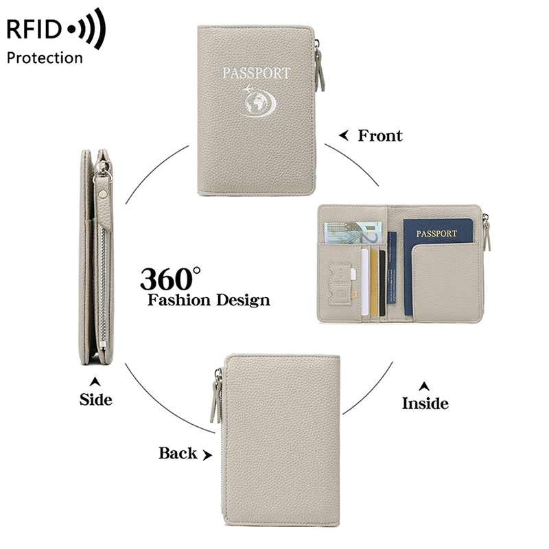 Женский RFID-кошелек для паспо – обзор и цена Women'S Accessories Wallet